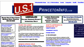 What Princetoninfo.com website looked like in 2016 (8 years ago)