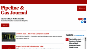 What Pipelineandgasjournal.com website looked like in 2016 (8 years ago)
