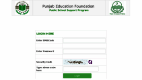 What Pssp.pefsis.edu.pk website looked like in 2016 (8 years ago)