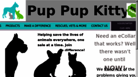 What Puppupkitty.com website looked like in 2016 (8 years ago)
