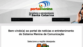 What Portalmenina.com.br website looked like in 2016 (8 years ago)