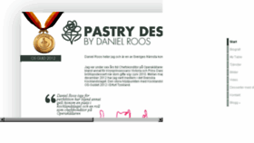 What Pastrydesign.se website looked like in 2016 (8 years ago)