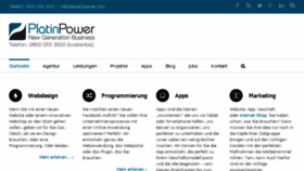 What Platinpower.com website looked like in 2016 (8 years ago)