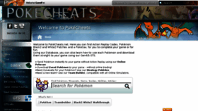 What Pokestation.net website looked like in 2016 (9 years ago)