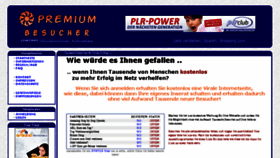 What Premiumbesucher.de website looked like in 2016 (8 years ago)