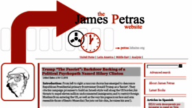 What Petras.lahaine.org website looked like in 2016 (8 years ago)