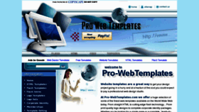 What Pro-webtemplates.com website looked like in 2016 (8 years ago)