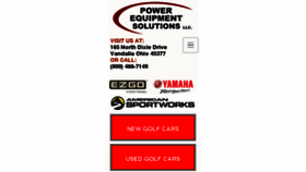 What Powerequipmentsolutions.com website looked like in 2016 (8 years ago)