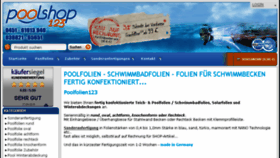 What Poolfolien123.de website looked like in 2016 (8 years ago)