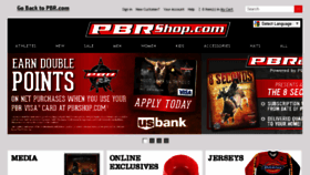 What Pbrshop.com website looked like in 2016 (8 years ago)