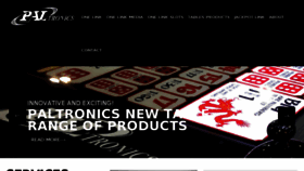 What Paltronics.com.au website looked like in 2016 (8 years ago)