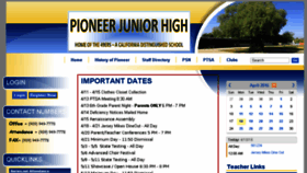 What Pjh.schoolloop.com website looked like in 2016 (8 years ago)
