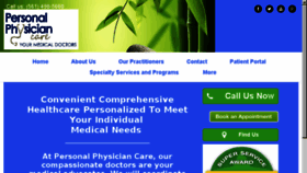 What Ppcare.net website looked like in 2016 (8 years ago)