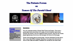 What Patientsforum.com website looked like in 2016 (8 years ago)