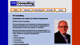 What Pbconsulting.nl website looked like in 2016 (8 years ago)