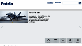 What Patria.fi website looked like in 2016 (8 years ago)