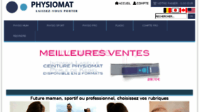 What Physiomat.com website looked like in 2016 (8 years ago)