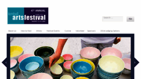 What Parkcitykimballartsfestival.org website looked like in 2016 (8 years ago)