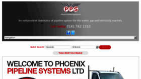 What Phoenixpipes.co.uk website looked like in 2016 (8 years ago)