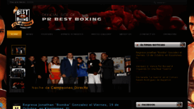 What Prbestboxing.net website looked like in 2016 (8 years ago)