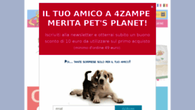 What Petsplanet.it website looked like in 2016 (8 years ago)