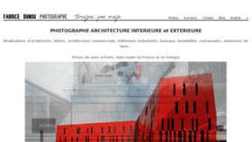 What Photographe-architecture.fr website looked like in 2016 (7 years ago)