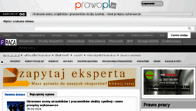 What Prawopl.pl website looked like in 2016 (7 years ago)