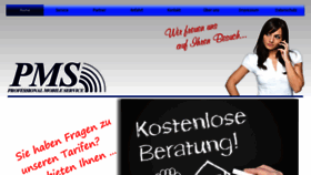 What Pms-hannover.de website looked like in 2016 (8 years ago)