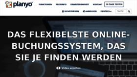 What Planyo.ch website looked like in 2016 (8 years ago)