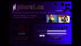 What Plural.ca website looked like in 2016 (8 years ago)