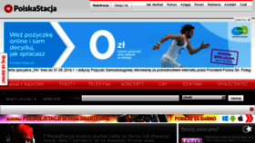 What Polskastacja.pl website looked like in 2016 (10 years ago)