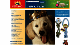 What Petking.us website looked like in 2016 (7 years ago)