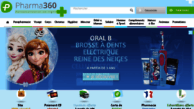 What Pharma360.fr website looked like in 2016 (8 years ago)