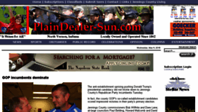 What Plaindealer-sun.com website looked like in 2016 (8 years ago)