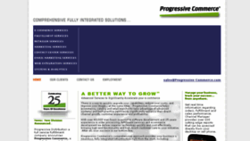 What Progressive-commerce.com website looked like in 2016 (8 years ago)