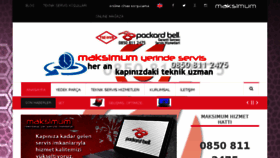 What Packardbellservis-tr.com website looked like in 2016 (7 years ago)