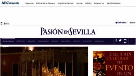 What Pasionensevilla.tv website looked like in 2016 (8 years ago)