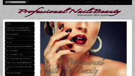 What Professionalnailsbeauty.it website looked like in 2016 (8 years ago)