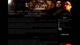 What Projectmanhunt.com website looked like in 2016 (7 years ago)