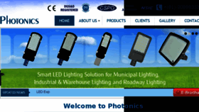 What Photonicslights.com website looked like in 2016 (8 years ago)