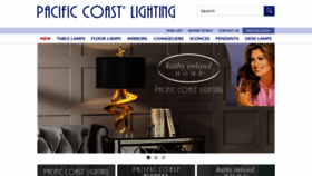 What Pacificcoastlighting.com website looked like in 2016 (7 years ago)
