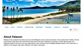 What Palawan.com website looked like in 2016 (8 years ago)
