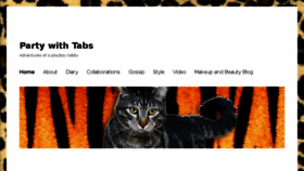 What Partywithtabs.com website looked like in 2016 (7 years ago)