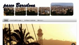 What Paseo-barcelona.de website looked like in 2016 (8 years ago)