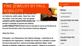 What Paulrobilotti.com website looked like in 2016 (8 years ago)