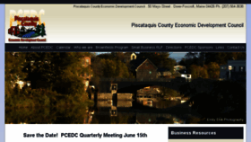 What Pcedc.org website looked like in 2016 (8 years ago)