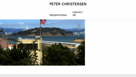 What Pchristensen.com website looked like in 2016 (7 years ago)