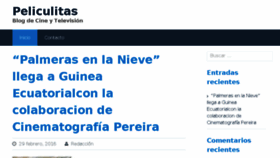 What Peliculitas.com website looked like in 2016 (8 years ago)
