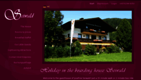 What Pension-seiwald.at website looked like in 2016 (8 years ago)