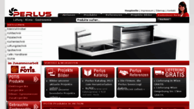 What Perlus.at website looked like in 2016 (7 years ago)
